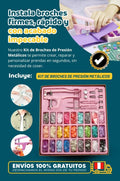 Kit de Broches de Presión Metálicos