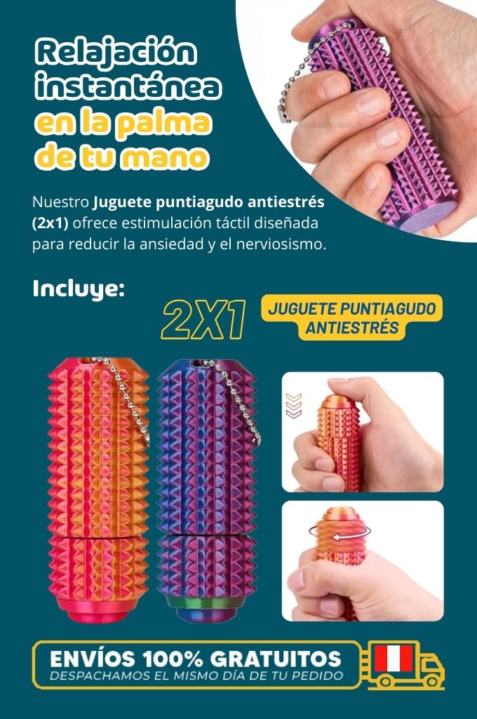 Juguete puntiagudo antiestrés (2x1)