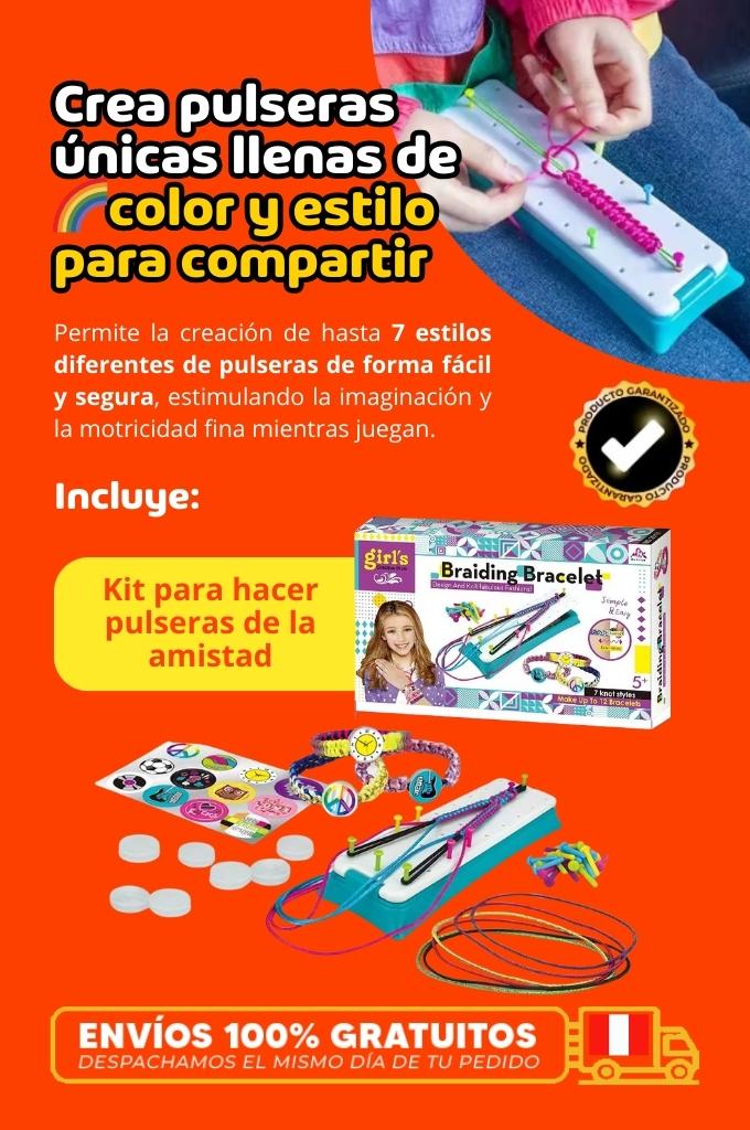 Kit para hacer pulseras de la amistad