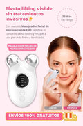 Masajeador facial de microcorriente EMS