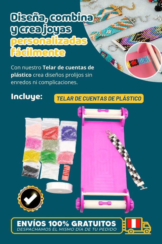 Telar de cuentas de plástico