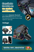 Adaptador Bluetooth para coche QC3.0