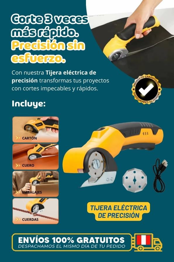 Tijera eléctrica de precisión