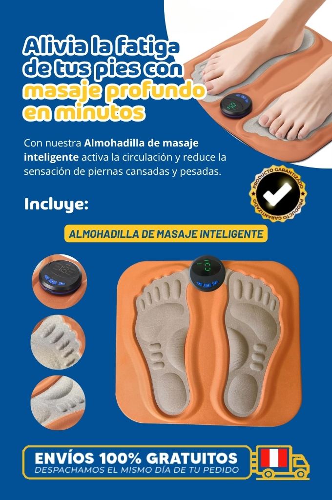 Almohadilla de masaje inteligente