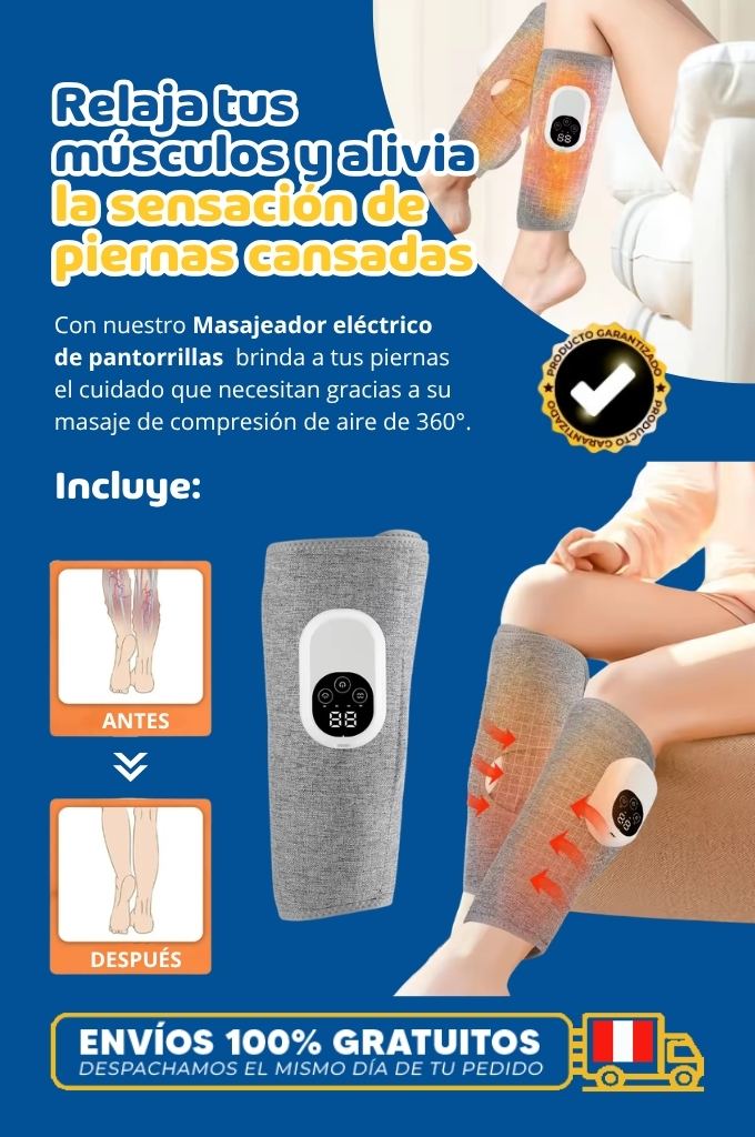 Masajeador eléctrico de pantorrillas