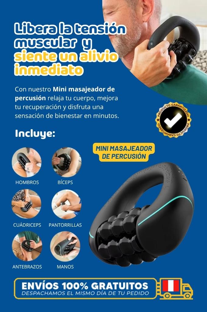 Mini masajeador de percusión