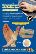 Soporte férula articular para el pulgar