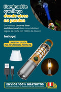 Linterna láser multifuncional portátil